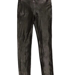 SPANX Faux Leather Black Leggings